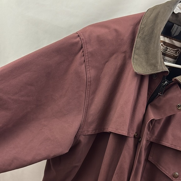 Driza-Bone Women’s Coat Size Large Maroon Water-resistant Aussie Ranger - Picture 5 of 11